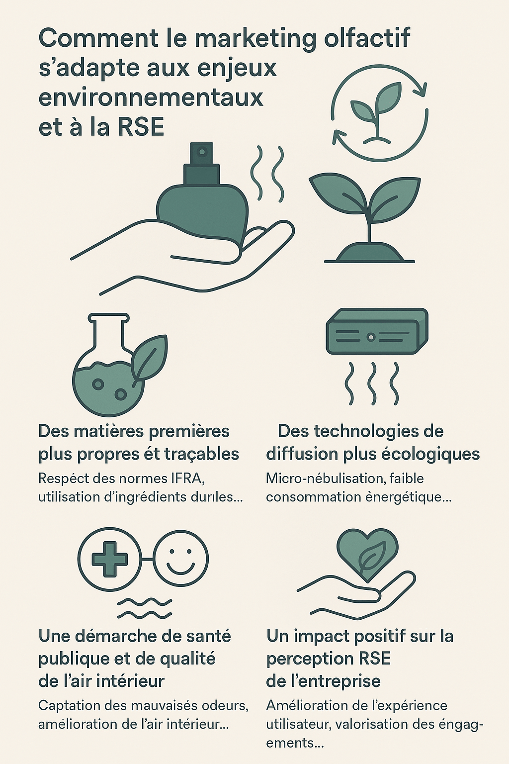 Blog 11 Comment le marketing olfactif s’adapte aux enjeux environnementaux et à la RSE
